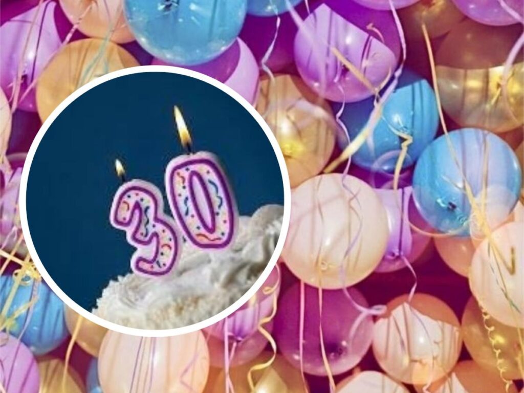 Привітання з 30-річчям своїми словами