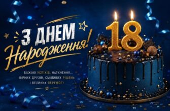Привітання з 18 річчям хлопця: красиві, сучасні та щирі побажання