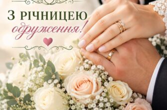 Короткі привітання з річницею весілля: красиві, щирі та оригінальні побажання