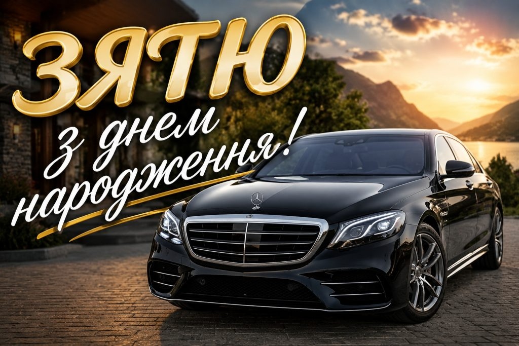 Найкращі привітання з днем народження зятю від тещі