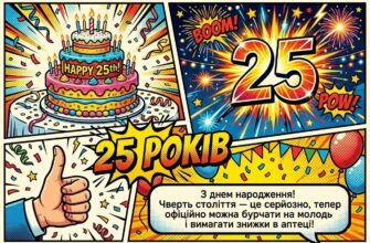 Привітання з днем народження хлопцю 25 років: грандіозна збірка найкращих побажань, душевних слів та ідей для чвертьвікового ювілею