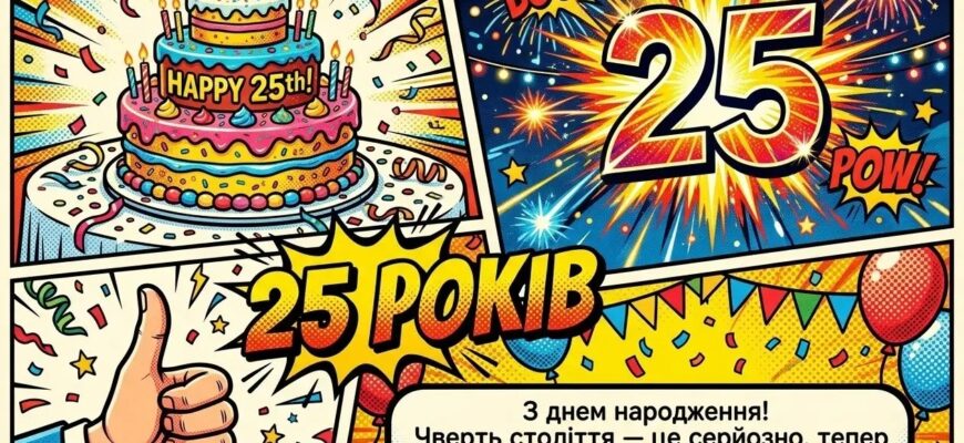 Привітання з днем народження хлопцю 25 років: грандіозна збірка найкращих побажань, душевних слів та ідей для чвертьвікового ювілею