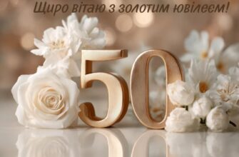 Вітання з золотим весіллям: красиві, щирі та душевні побажання на 50 років разом