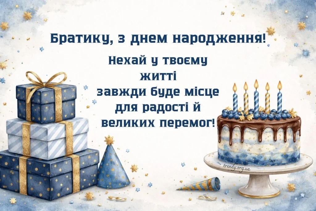 Прикольні привітання з днем народження брату від сестри