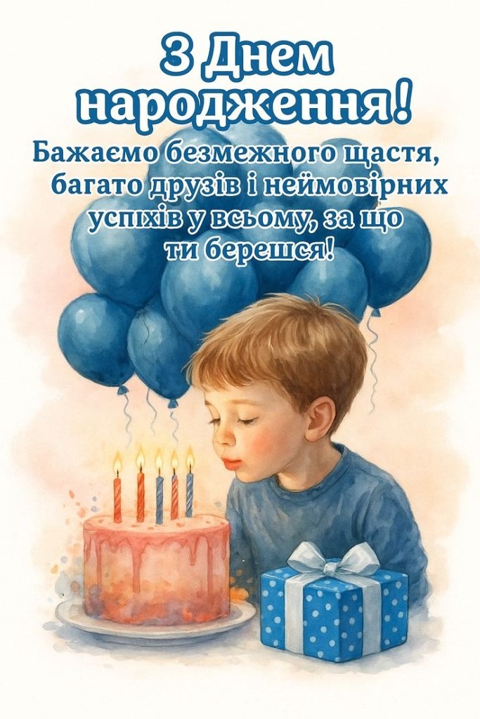 Зворушливі привітання з днем народження племіннику