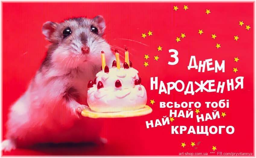 З Днем народження однокласнику