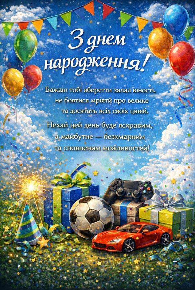 Зворушливі привітання з днем народження племіннику