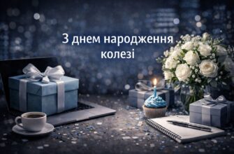 З Днем народження колезі чоловіку: красиві, щирі та оригінальні привітання