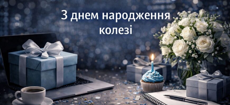 З Днем народження колезі чоловіку: красиві, щирі та оригінальні привітання