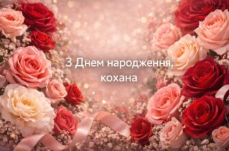 Привітання з днем народження коханій своїми словами