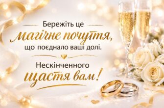 Привітання з річницею весілля: красиві, щирі та зворушливі побажання
