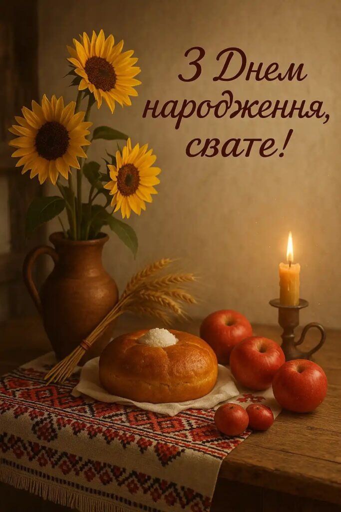 Привітання для свата від свахи