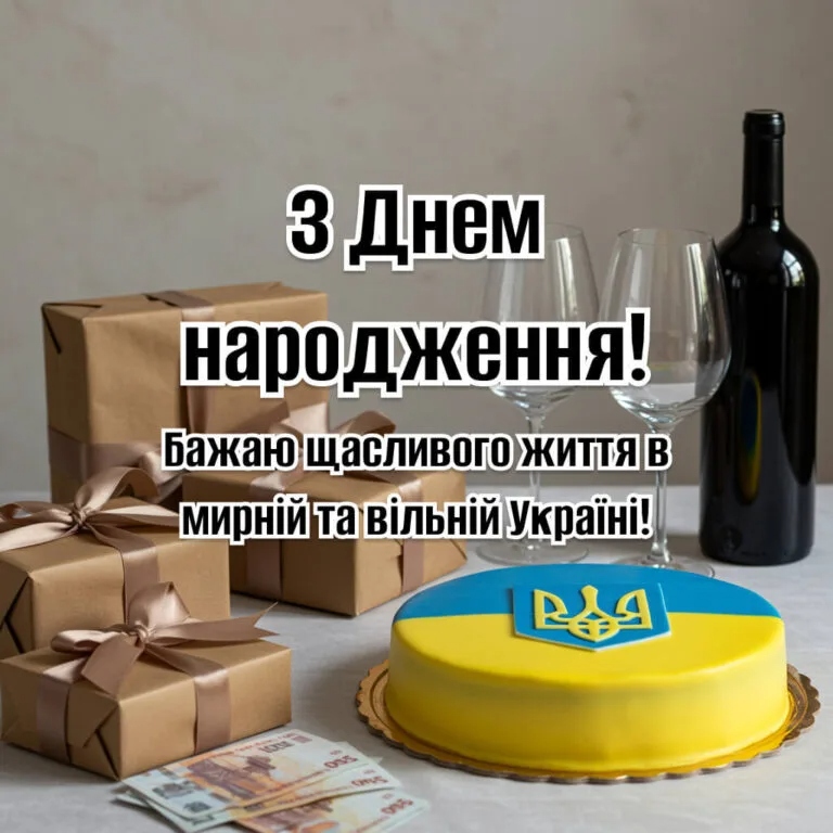 З Днем народження колезі чоловіку